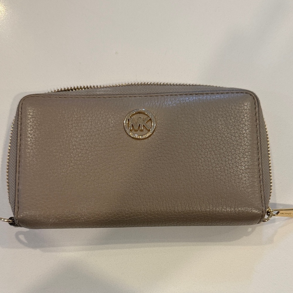 Michael Kors Brown Leather Wallet